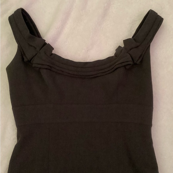 Elie Tahari size 8 dark grey dress - Picture 7 of 10